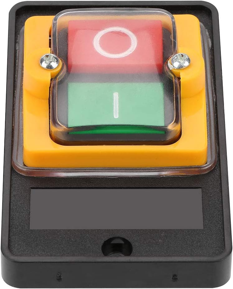Push Button Switch,AC220V/380V 10A Waterproof ON/Off Push Button Switch ...