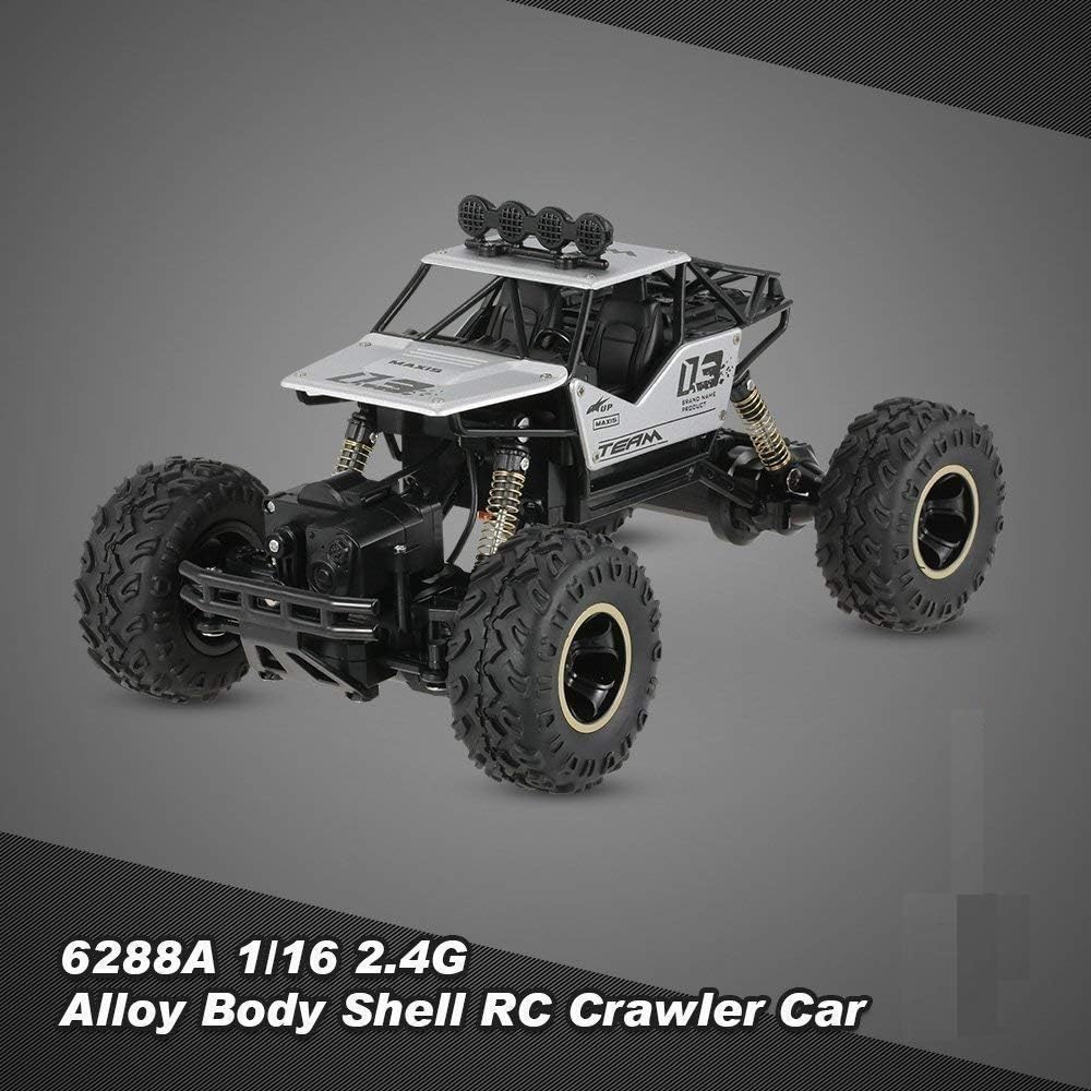 Brand Conquer 27MHz 1/18 RC Rock Crawler Vehicle Buggy Car 4 WD Shaft Drive High Speed Remote Control Monster Off Road Truck