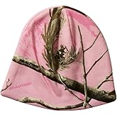Realtree mens Licensed Camo Knit Hunting Beanie Pink Camo