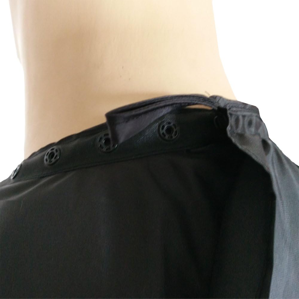 Magiczone Nylon Waterproof Professional Salon Cape with Snap Closure Hair Salon Cutting Cape Barber Hairdressing Cape - 59" x 51", Pack of 1: Beauty