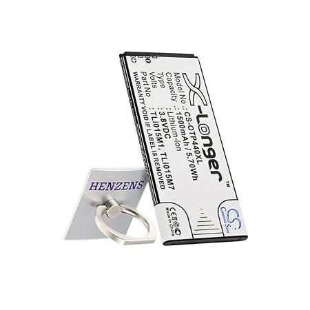 Cameron Sino Akku 1500mAh Passend für Alcatel One Touch Pixi 4 4.0, OT-4034, OT-4034D, OT-4034X, ersetzt Alcatel TLi015M1, TL