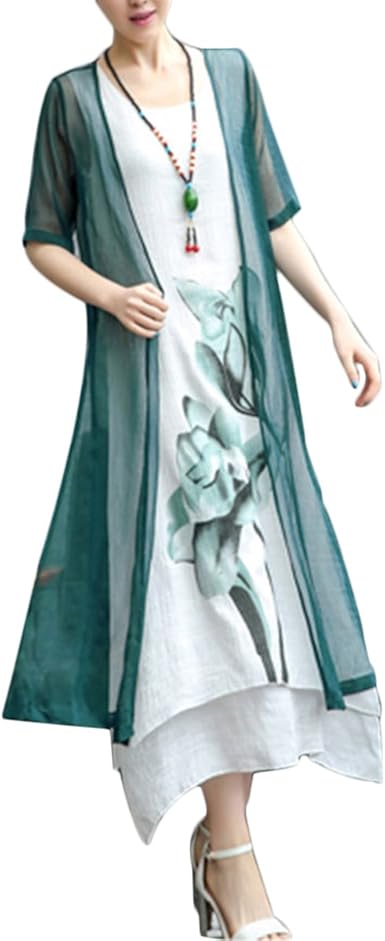 long cotton maxi dress