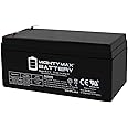 ML3-12 - 12 Volt 3 AH, F1 Terminal, Rechargeable SLA AGM Battery