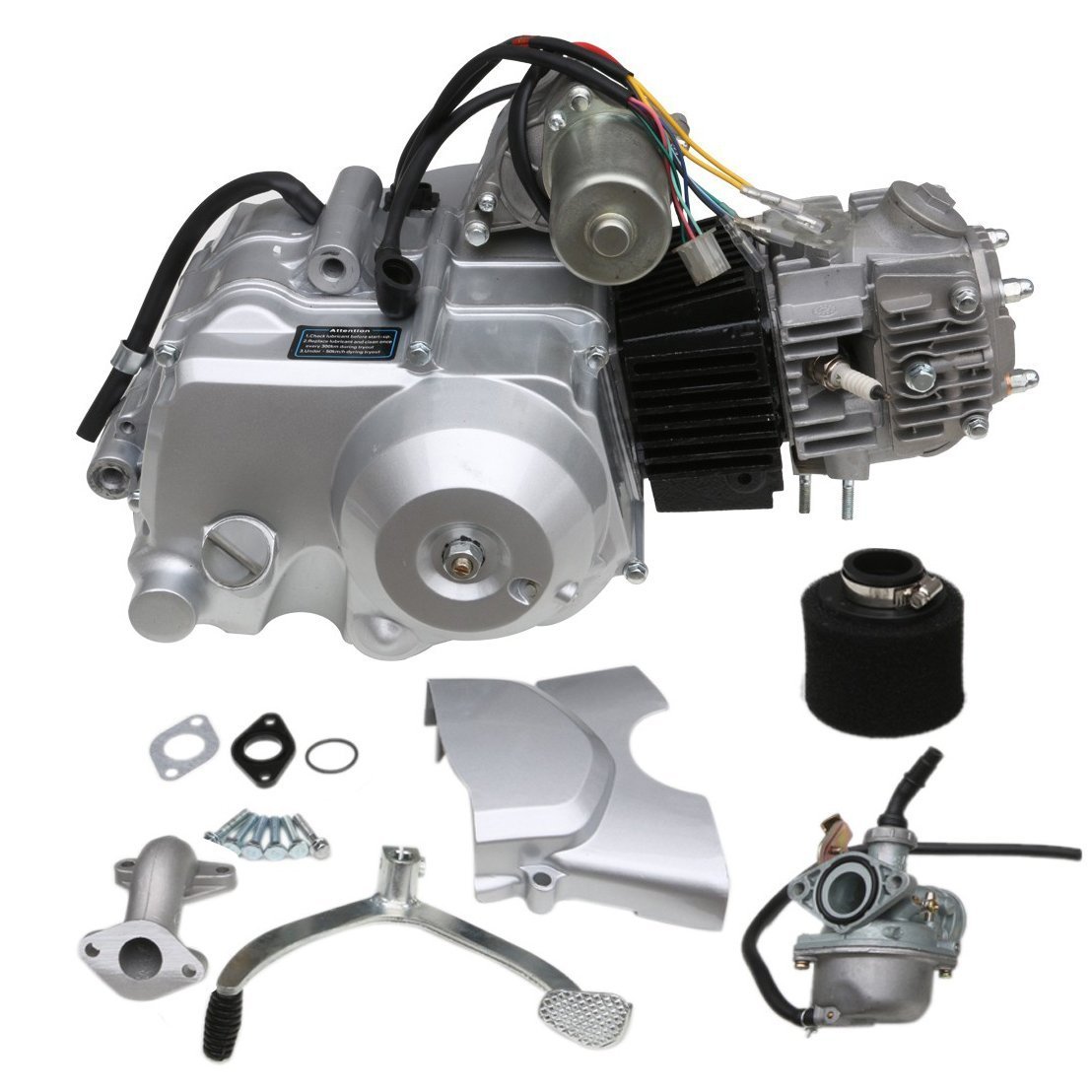 ZXTDR 125cc Engine 4 Stroke Motor Semi-Auto for Honda XR50 CRF50 XR CRF 50 70 SDG SSR 110 CT70 ST70 Dirt Pit Bike Motorcycle