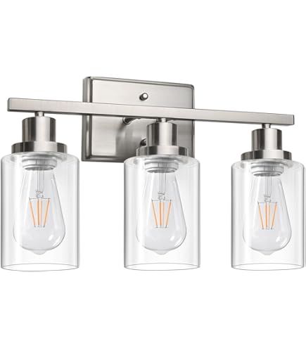 Z-Lite 444-3V-CH 3 Light Vanity, Chrome - Amazon.com