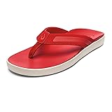 OLUKAI Leeward Men's Beach Sandals, Quick-Dry Flip