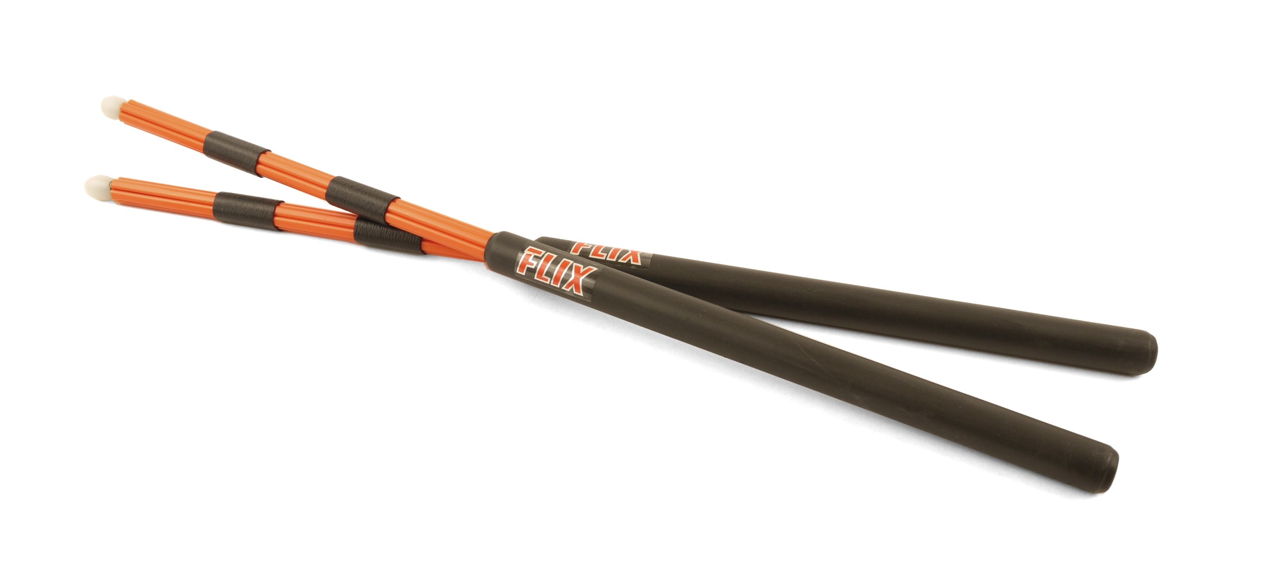 Flix Tips Light Drumsticks - Orange, FLIX L