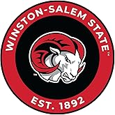 Winston-Salem State Decorative Round Magnet Officially Licensed Collegiate Product 3-Inch
