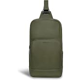 Onyx / Leather Sling Bag