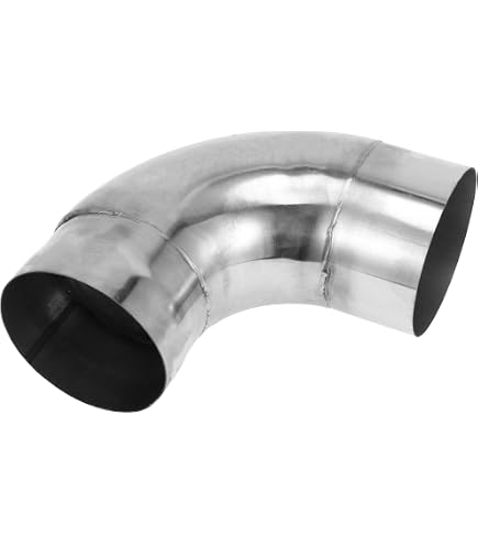 thumbnail image 2 of Stainless Steel Bend 2 Inch 90 Degree Stainless Steel Exhaust Elbow - 304 Grade Mandrel Bend For Custom Exhaust Systems Exhaust Modification 2 of 13