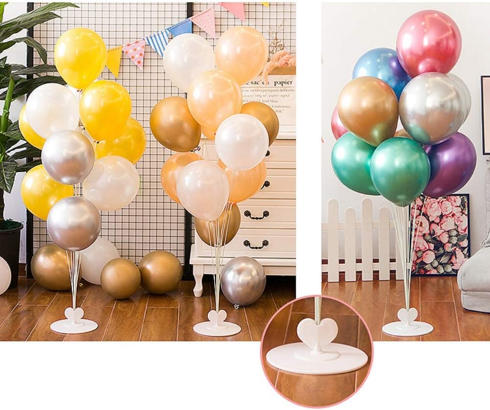 Homemust Table Clear Balloon Stand Kit DIY Balloon Holder for Birthday Wedding Party Christmas Decorations