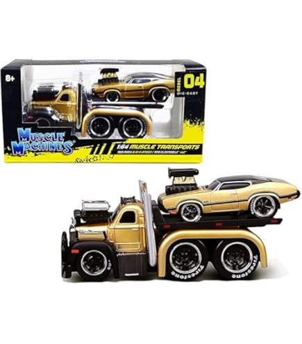 Miniatura Muscle Machines Transports Guicho Maisto 1:64 - Carrinhos E - Foto 9