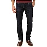 Mavi Jake Men's Regular Rise Slim Leg Jeans, Slim Fit Jeans for Men, Rinse Brushed Williamsburg, 31 x 34