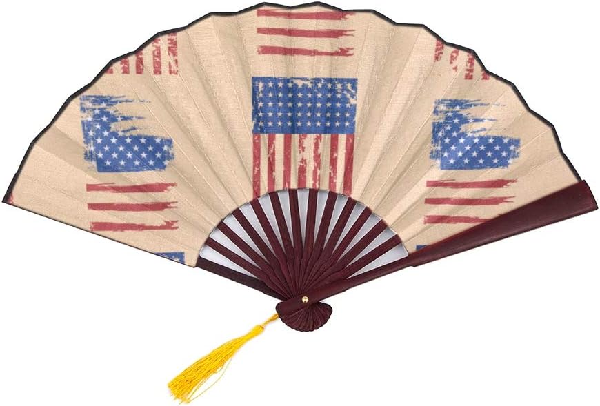 YSskolrC Big Japanese Fan Fashion Creative Retro Country