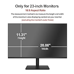[2 Pack] 23 Inch Computer Privacy Screen Protector