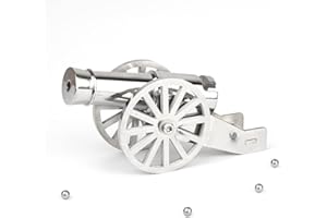 JTXCDFHMJ Mini Napoleon Cannon with Pellets Mini Cannon Model Rare Military Collection Desktop Decoration