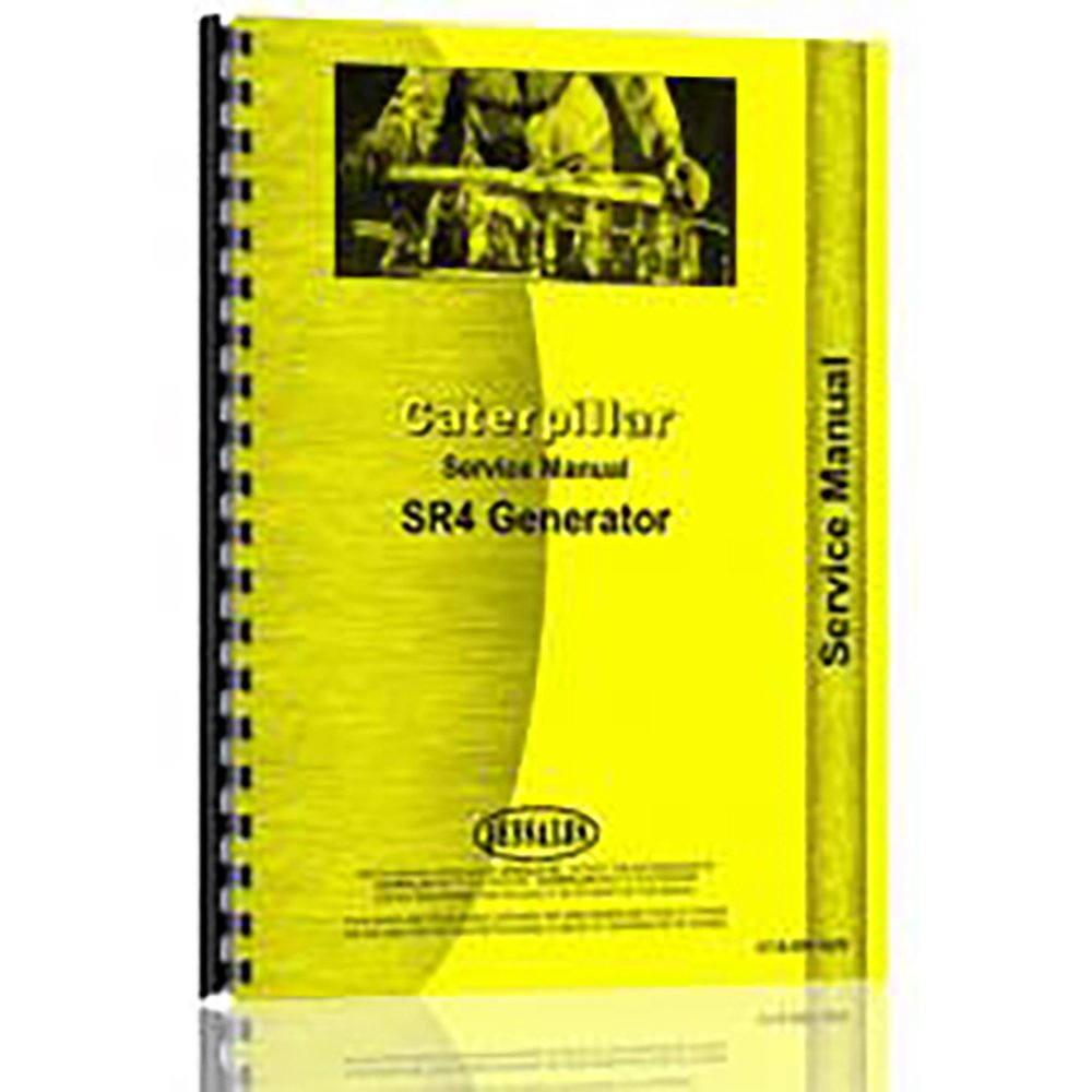 For Caterpillar Generator SR4 Equipment Service Manual (New) (CT-S-SR4