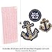 Big Dot of Happiness Last Sail Before the Veil Paper Straw Decor - Nautical Bridal Shower and Bachelorette Party Striped Decorative Straws - Set of 24