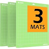 Cutting Mats for Cricut Maker 3,Explore 3,Maker,Air 2,12x12 inch 3 Mats Standard Sticky 12x12" Green Replacement Cut Mat for 