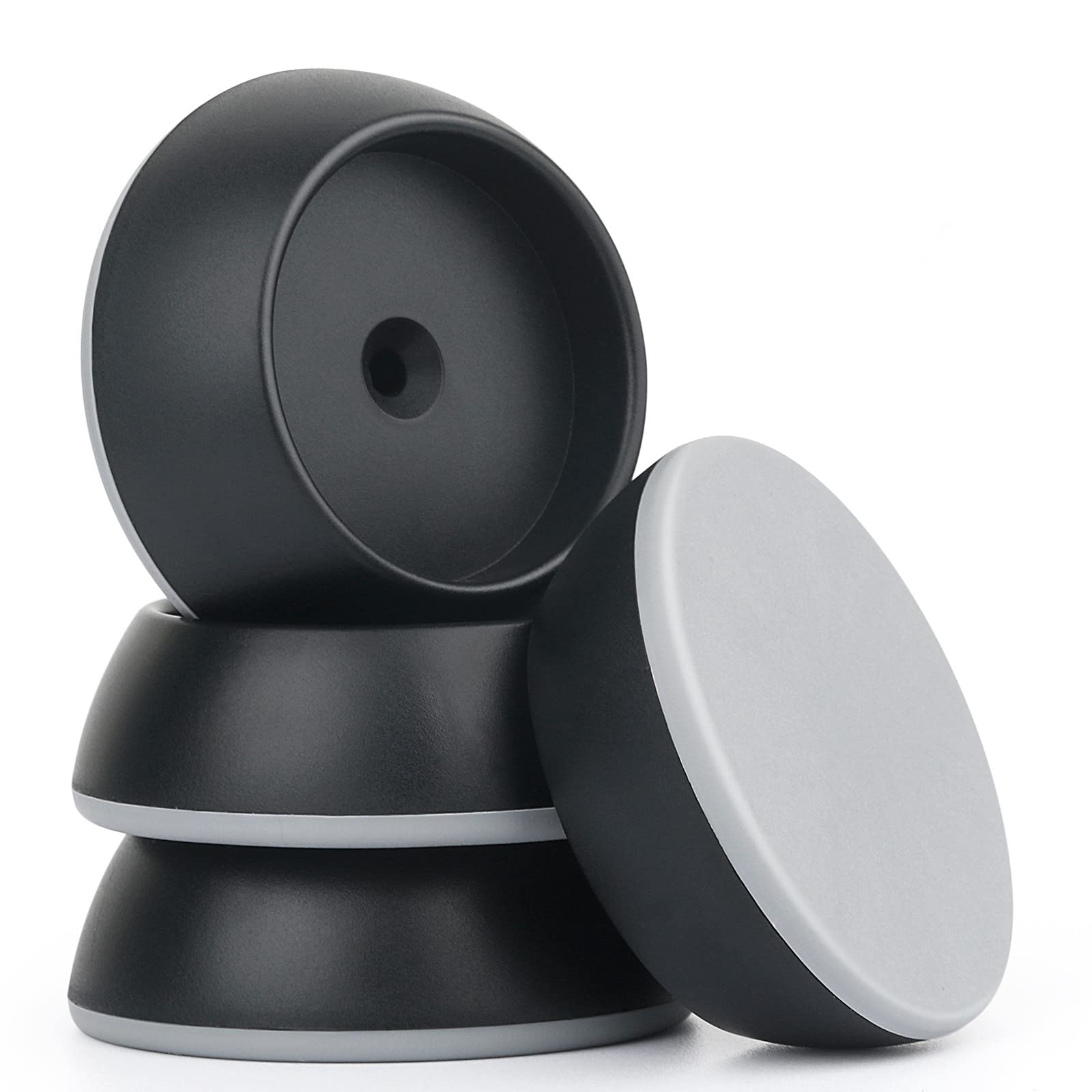 Photo 1 of 4 Pack Baby Gate Wall Protector Wall Cups for Child Pressure Mounted Stair Safety Gate, Protect Walls & Doorways from Pet & Dog Gates, Black