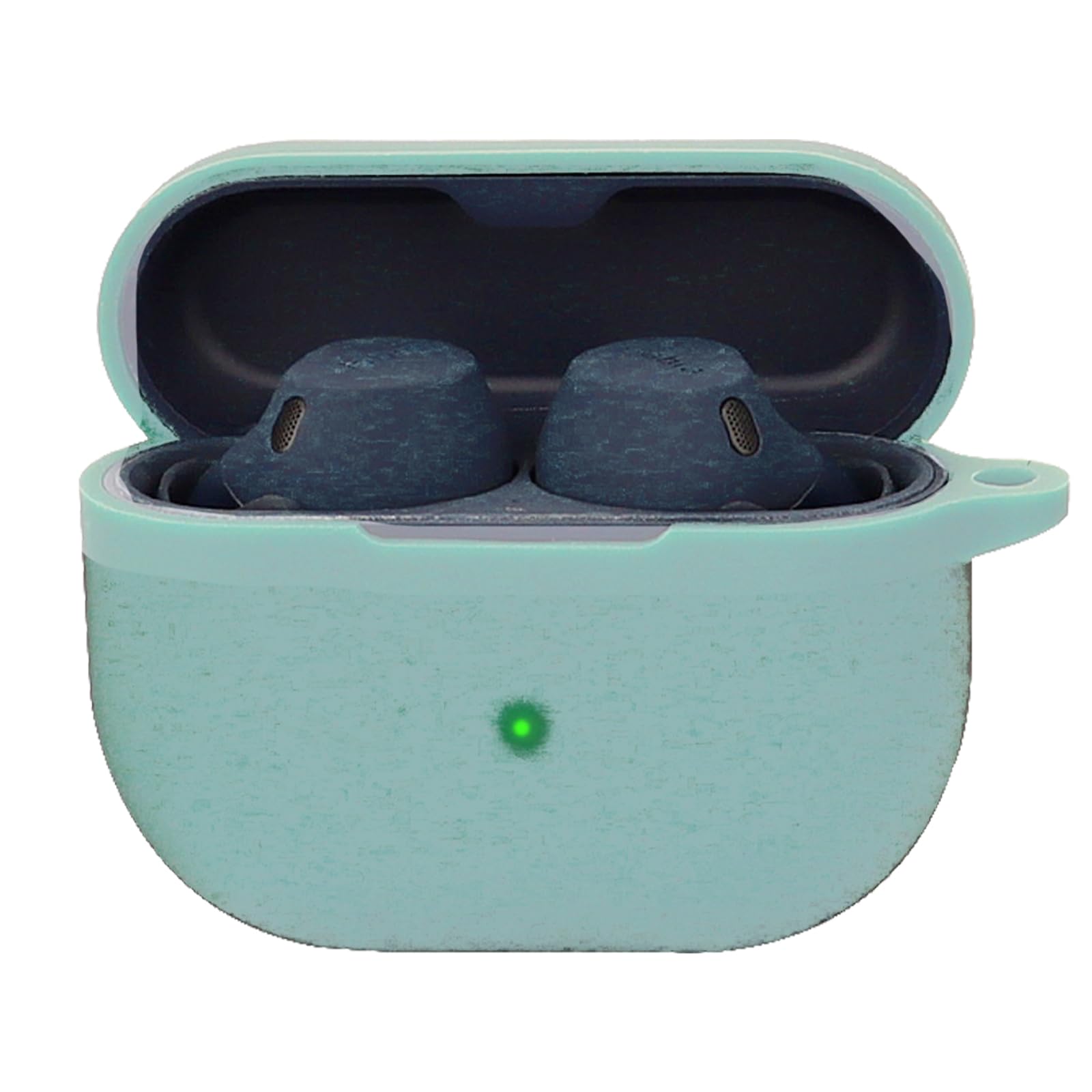 Case for Jabr a Elite 10 Gen 2/ Elite 8 Active Gen 2 with Carabiner,Anti-Scratch Premium Soft Silicone Full Protective Case,Shockproof Ultra Slim Headphone Protective Case,Green