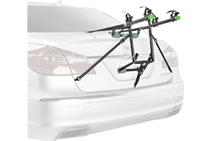Allen Sports Deluxe 2-Bike Trunk Mount Rack, Model ZN102, Green