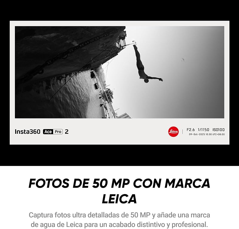 Ace Pro 2 Paquete de impresión rápida - Cámara de acción 8K