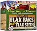 Carrington Farms Organic Flax Paks Milled Flax Seeds 12 Packs 4 oz 12 g Each