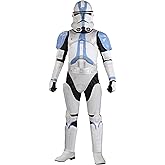 Deluxe Star Wars Clone Trooper Costume for Kid's - Jumpsuit, Armor, Hood, Gloves & Mask - Boy's Star Wars Halloween Outfit