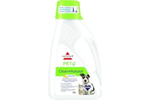 BISSELL Pet Clean + Natural Formula for Upright Carpet Deep Cleaners, Household Carpet Shampoo, For Dirt and Stains, Fresh Sc