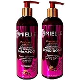 Mielle Pomegranate & Honey Moisturizing/Detangling Shampoo and Conditioner SET (12 fl. oz Each)