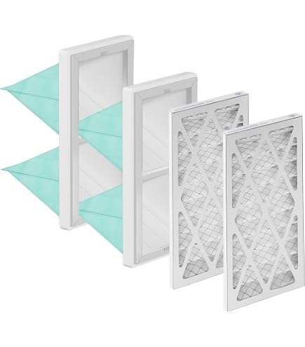 Rikon Disposable Air Filter 9.5x16.5x2 Inches - MERV 8 Pleated Filter For 62-400 Dust Collector