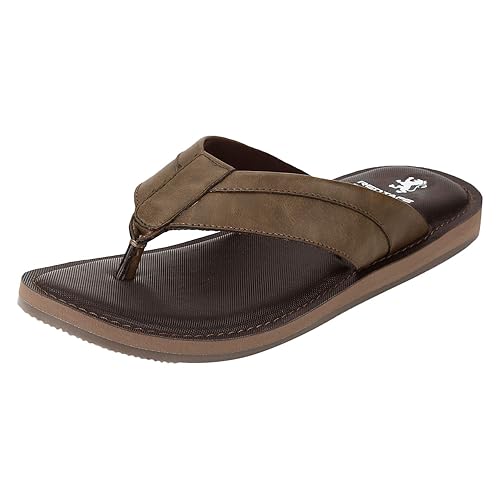 Buy Red Tape Men Rse0882 Brown Slippers 
