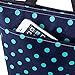 Printing Lunch Bags, Arricastle Oxford Cloth Aluminum Foil Insulated Zip Cooler Bag Portable Takeaway Aluminum Film Pack Cooler Bag Lunch Box Package (Small Green Dots)