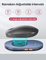 VAYDEER Ultra Slim Mouse Mover with Adjustable Interval Timer Undetectable view 3