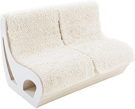 Amazon 伸縮折りたたみ椅子紙 防水クラフト紙ホームダブルシングルソファー6穴ハニカム構造体のさまざまなしっかりギフトパッドソファフェルト 白 M 折りたたみチェア オンライン通販