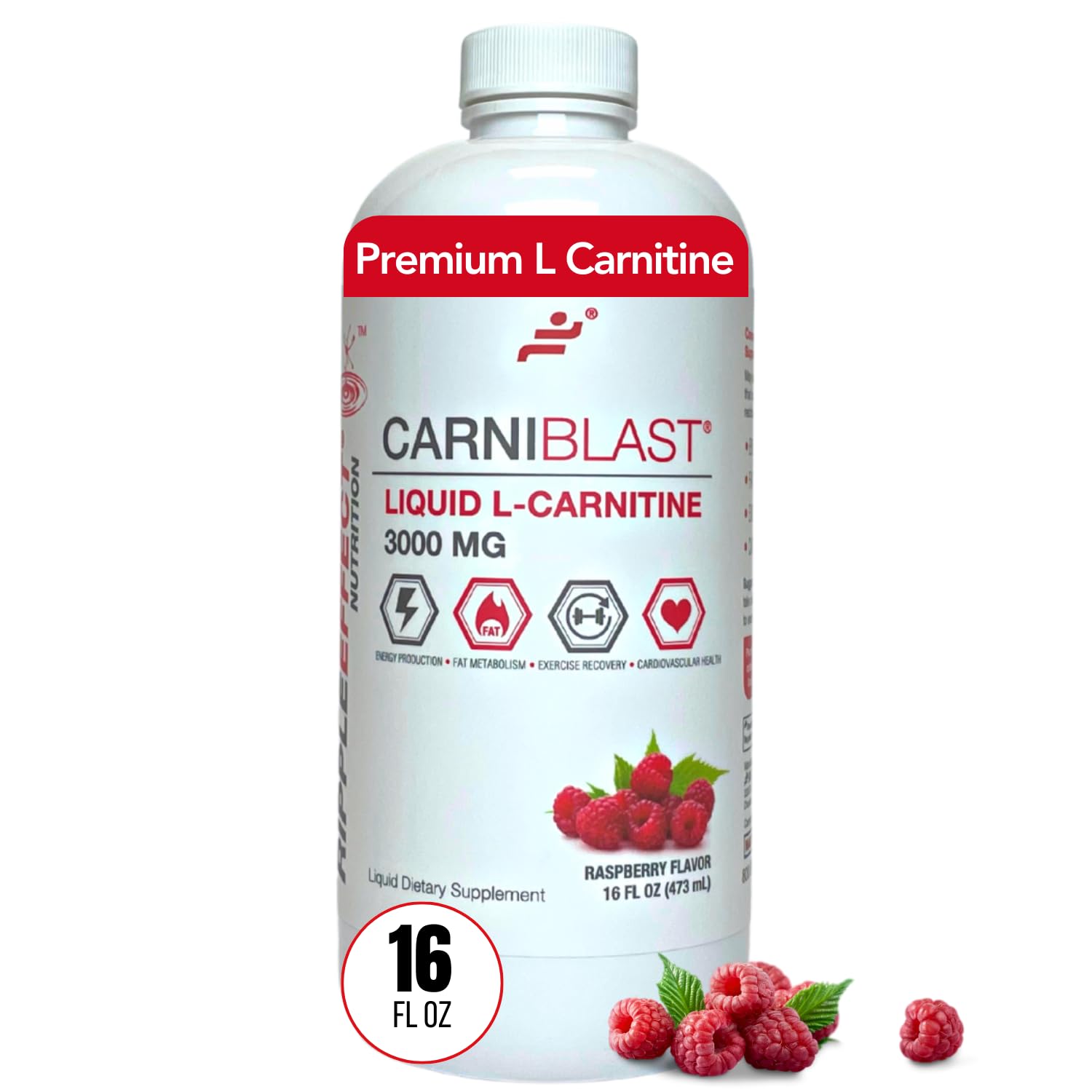 CarniBlast 3000 mg (Raspberry Flavor)