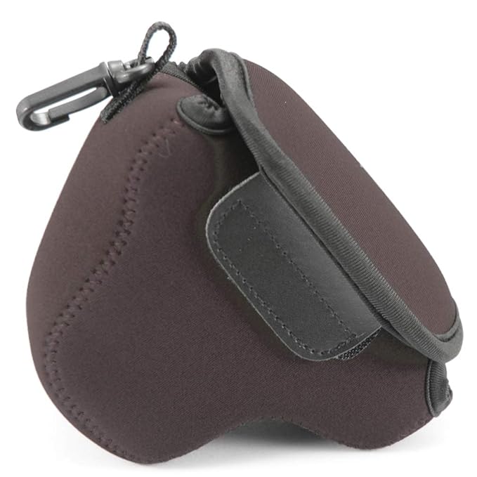 Rojo Funda Camara de Fotos Digital Camara Reflex Neopreno Estuche ...