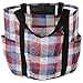 Qudasar PDTXCLS Tirrito SC Lifestyle All Purpose Bag Tote w/Zipper Pocket & Carabiner- Use As A Beach Bag or Grocery Bag (Red/White/Blue)