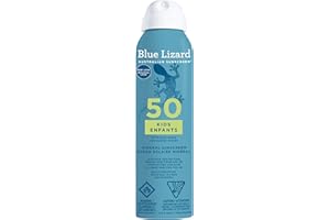 Blue Lizard Kids Mineral Sunscreen Spray SPF 50, with Zinc Oxide, 148 ml