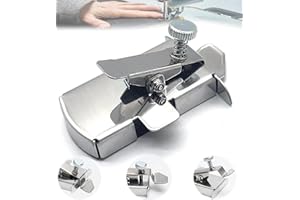 LAUNARY Magnetic Seam Guide for Sewing Machine, Buddy Sew Magnetic Seam Guide, Universal Hemmer Guide, Upgrade Third Generation Multifunctional Hem Guide for Sewing Machine, Sewing Supplie Accessories