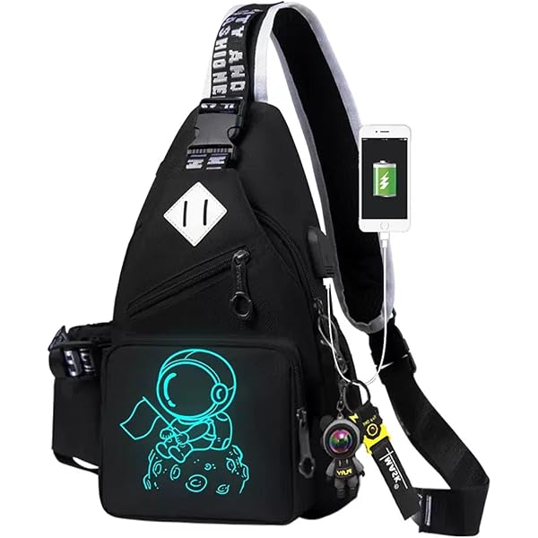 Amazon.com | XinShuoBay Crossbody Sling Backpack For Men Anime