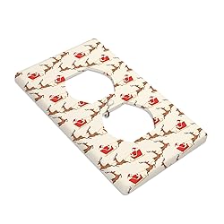 Moslion Christmas Santa Claus Reindeer Duplex