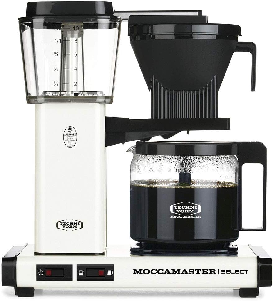 Amazon.de Moccamaster 53974 KBG Select Filterkaffeemaschine, Aluminum