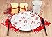 Galashield Christmas Plates Disposable Party Set 102 Pcs Includes Napkins Cups and Tablecloth | Christmas Disposable Dinnerware Set | Supplies for 20 Guests