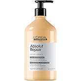 L'Oreal Professionnel Absolut Repair Conditioner, Repairing and Strengthening Conditioner, For Dry, Damaged Hair in Need of H