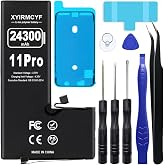 XYIRMCYF 24300mAh Super Capacity Battery Compatible with iPhone 11 Pro, 0 Cycle Li-Polymer Replacement Battery for iPhone 11 Pro, with Professional Repair Tool Kit