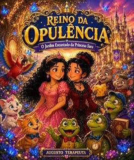 Livro Reino da Opulência: O Jardim Encantado da Princesa Sara