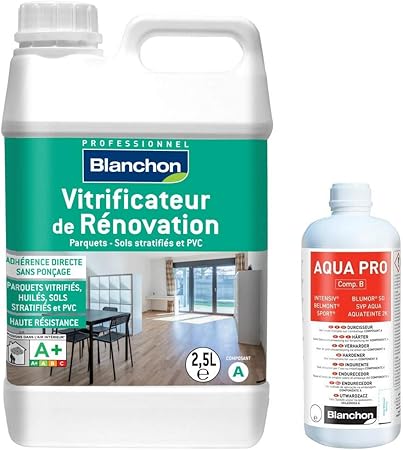 Vitrificateur De Renovation 2 5 L Blanchon Finition Satine Amazon Fr Bricolage