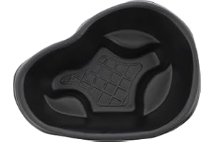 ALGREEN PRODUCTS Algreen Rigid Preformed Plastic Pond Liner, 33 Gallon Base Accessory for Backyard, Garden, Fountain, and Water Ponds - Avonlea, Black.